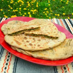 Женгялов хац – арменски хляб с пролетни зеленини