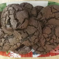 Какаови бисквити с шоколад