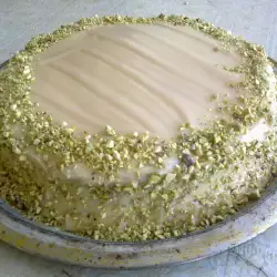 Торта Гараш с бял шоколад