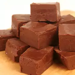 Шоколадов фъдж в микровълнова
