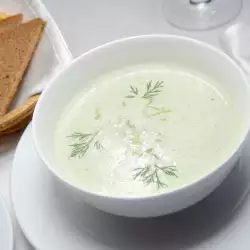 Студена супа с чесън