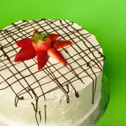 Новогодишна ванилова торта