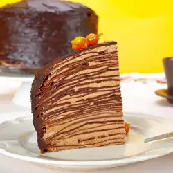 Шоколадова палачинкова торта
