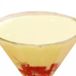 Плодов коктейл с лимонов крем