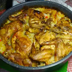 Пиле с ориз за начинаещи