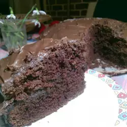 Двойно шоколадова торта