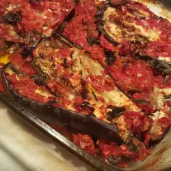 Патладжани на фурна с домати