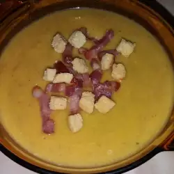Гъбена крем супа с тиква