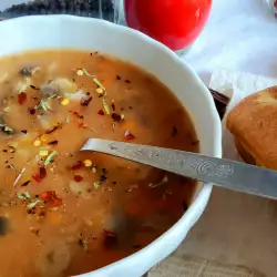 Класическа гъбена супа с печурки