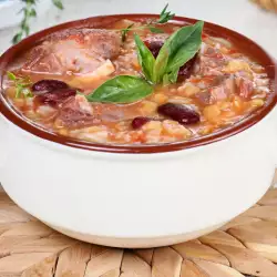 Мароканска супа с нахут и агнешко