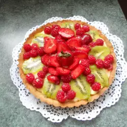 Италиански маслен пай с ягоди и малини