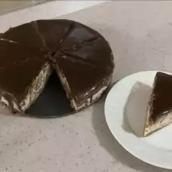 Шоколадова торта с бишкоти