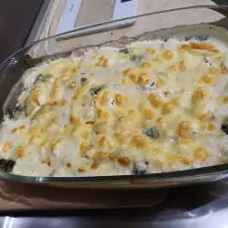 Картофи със спанак и сирене