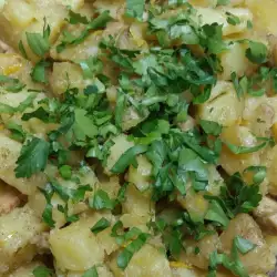 Картофи с маслини по марокански
