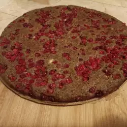 Кето кекс с червени боровинки