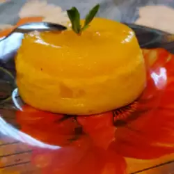 Кокосово-ананасова панакота