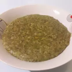 Кремсупа със спанак и ориз