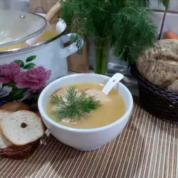 Здравословна крем супа с джинджифил