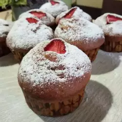 Лесни кексчета с шоколад и ягоди