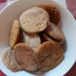 Солени бисквитки с брашно от лимец