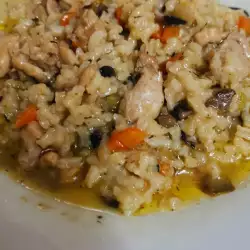 Лесна вечерна манджа с пиле и ориз