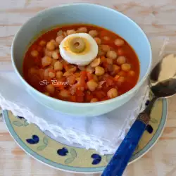 Мароканска доматена супа с нахут