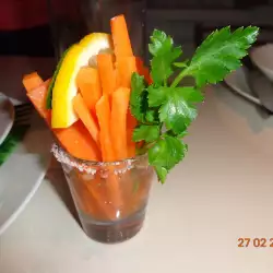 Моркови с текила