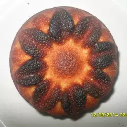 Мъфин във формата на слънчоглед
