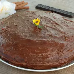 Шоколадова торта с козунак