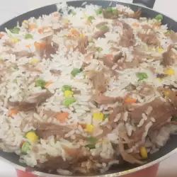 Ориз на тиган с месо