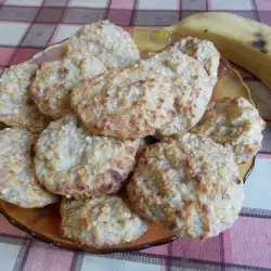 Овесени бисквитки с банан и оризово брашно