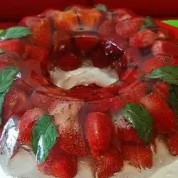 Желирана ягодова панакота