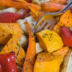 Печени зеленчуци със семена