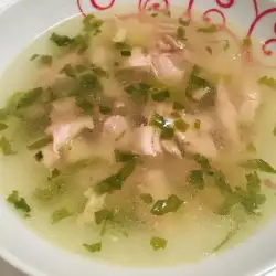 Пилешка супа с магданоз и лимон при настинка от 1960 г.
