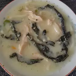 Пилешка супа с кейл