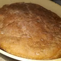 Плоска селска питка с типово брашно