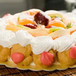 Ванилова бисквитена торта