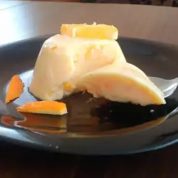 Портокалов крем с кисело мляко