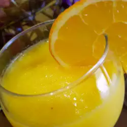 Сорбе с портокали и лимон