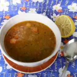 Постна супа с праз