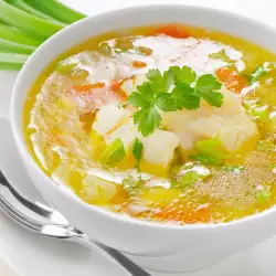 Картофена супа със зимен букет