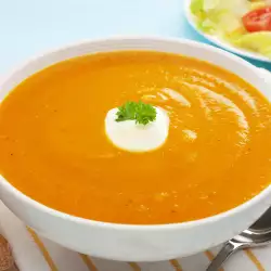 Крем супа от тиква и батат