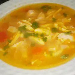 Разтоварваща пилешка супа