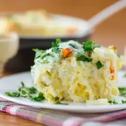 Суфле с ориз и царевица