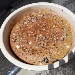 Солен кекс със сирена и маслини