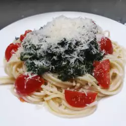 Спагети със спанак и сметана Новият Попай