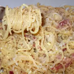 Спагети Карбонара с пресен бекон