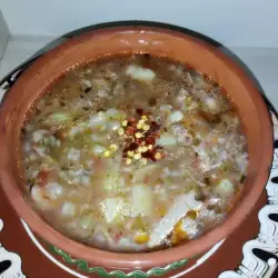 Супа с агнешки бульон