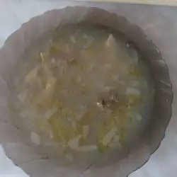 Супа от пиле с лук