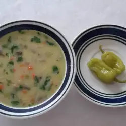 Зеленчукова супа с фиде
